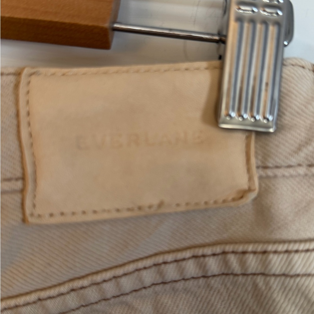 Everlane Tan Jean Shorts for Women Size 30 - Picture 3 of 8